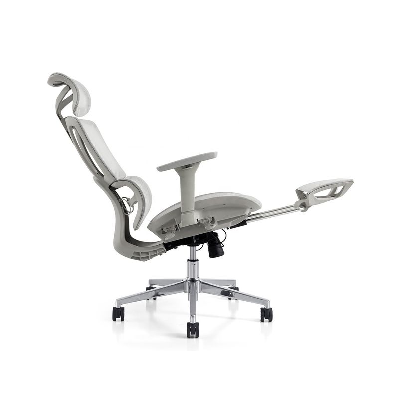 회전 의자 Y-SEATER 알루미늄 프레임과 에르고노믹 디자인과 함께 풀 메시 사무실 의자