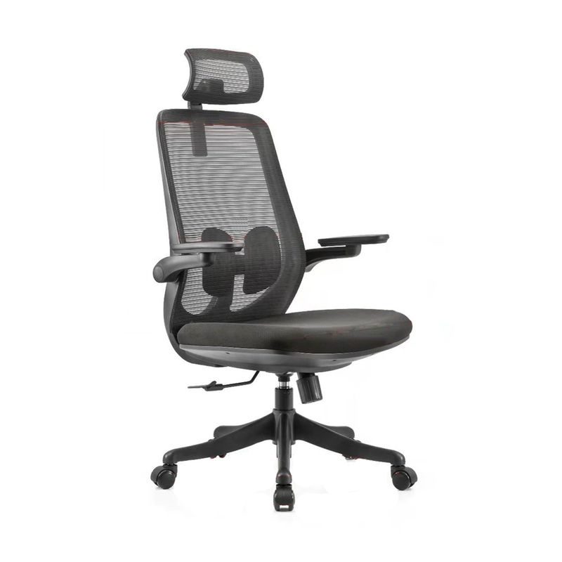 Y-SEATER 3616 뒷면 격자선 사무실 임원 의자 에르고노믹 지원을위한 엘리베이터 의자 스타일